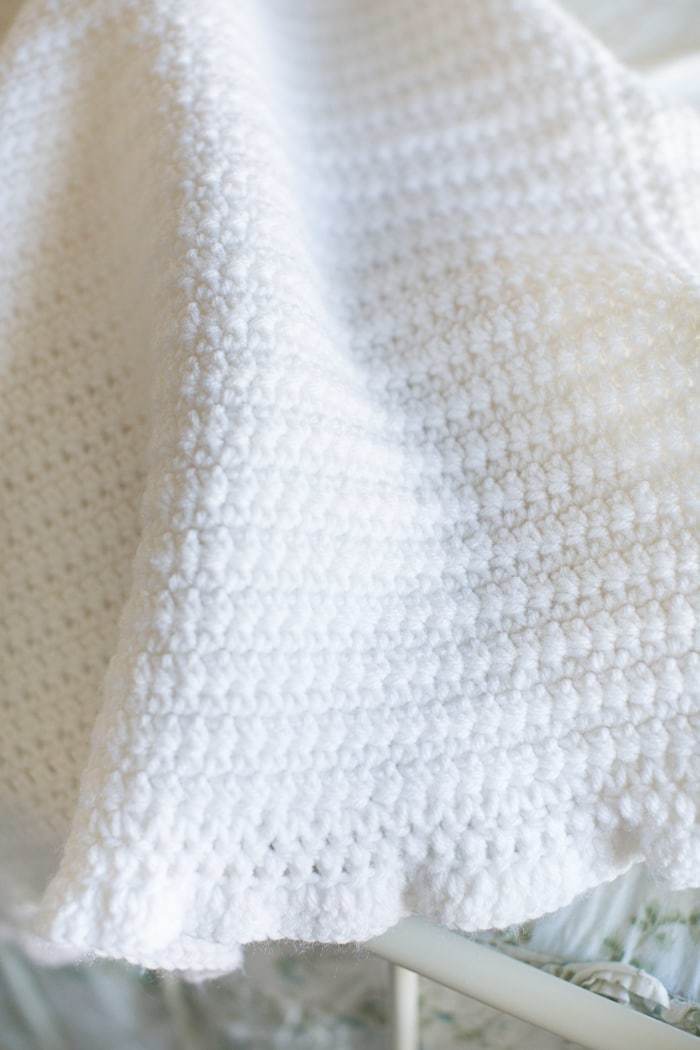 single crochet stitch blanket