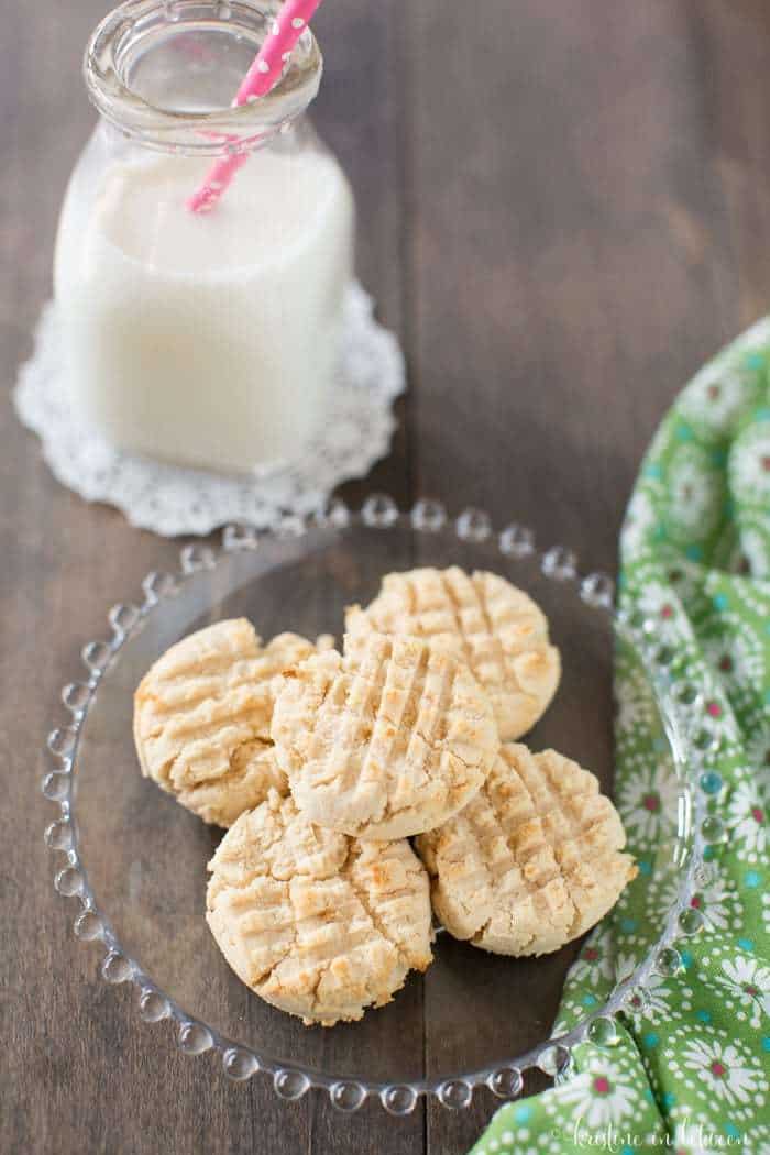 Coconut Flour Shortbread Cookies-image