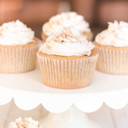 These spicy whole wheat chai cupcakes are at the top of my list to make. They look incredible!