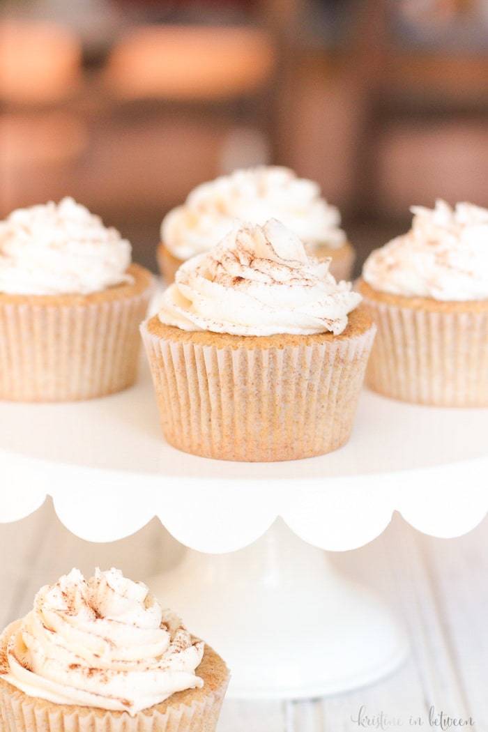 These spicy whole wheat chai cupcakes are at the top of my list to make. They look incredible!