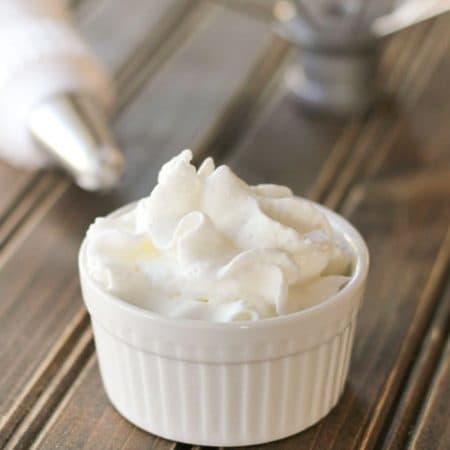 Perfect whipped cream made with all whole food ingredients and no refined sugar!