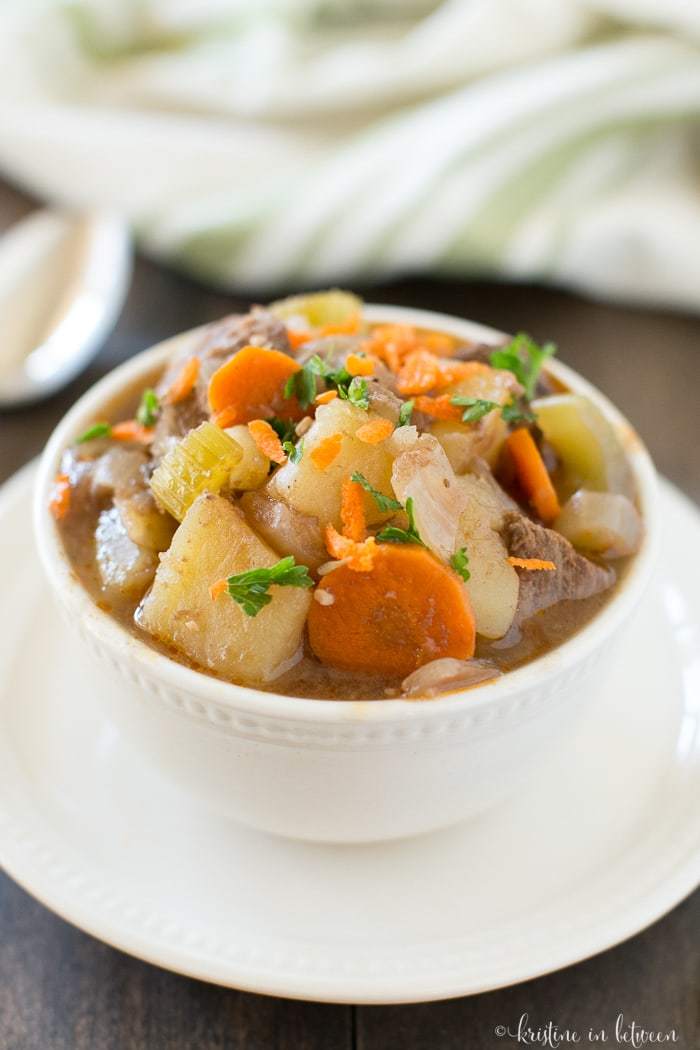 The BEST Instant Pot Beef Stew - Kristine's Kitchen