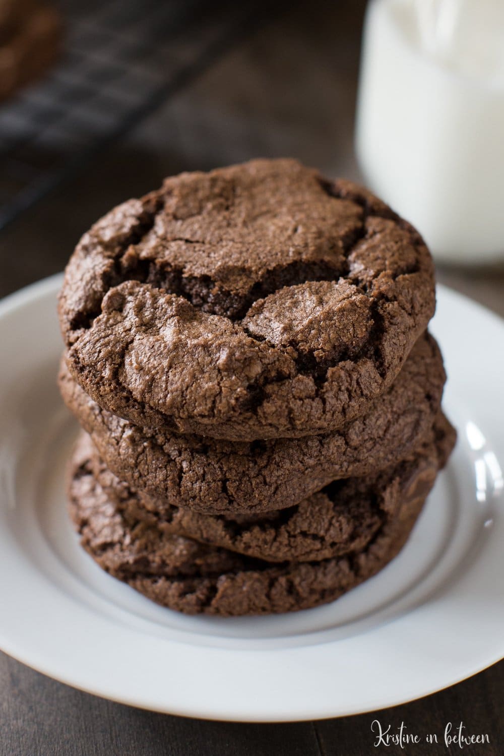 cookies with dark chocolate