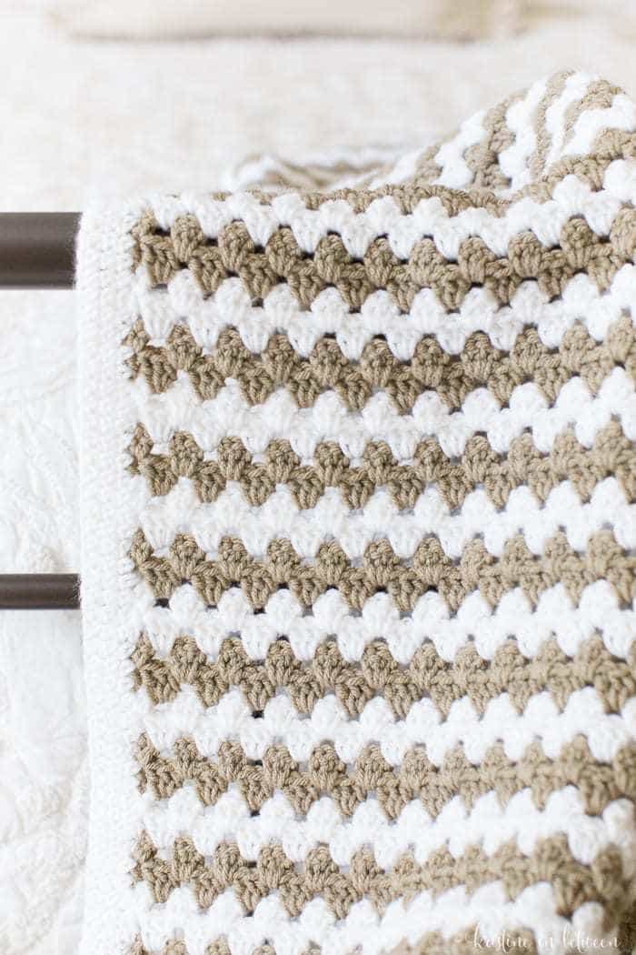 striped crochet afghan patterns