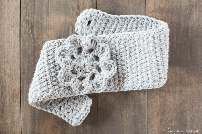 Make this easy crochet ear warmer in just about an hour!