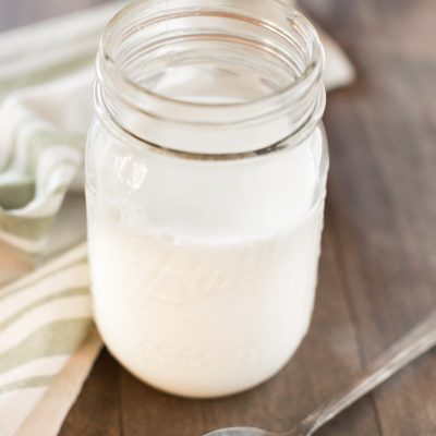 Make homemade buttermilk instead of having to run to the store when a recipe calls for it! It's so easy!