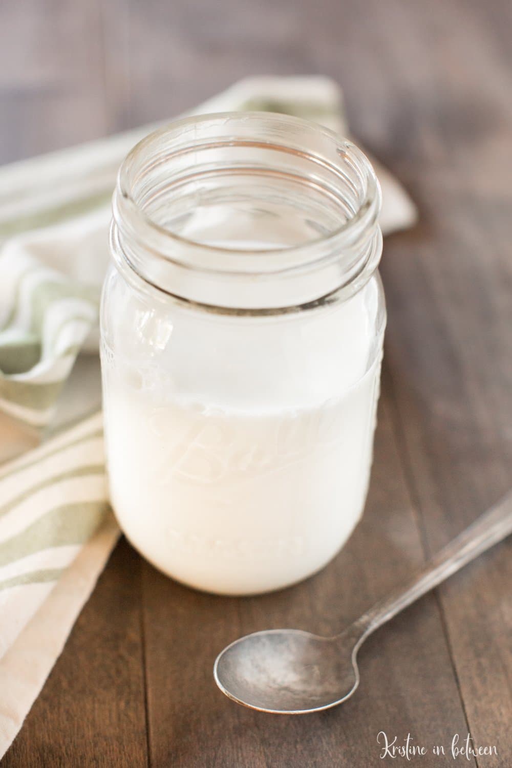 Make homemade buttermilk instead of having to run to the store when a recipe calls for it! It's so easy!