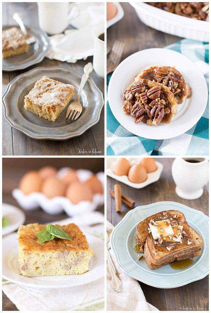 A delicious collection of the best brunch recipes, from sweet to savory, there's something for everyone!