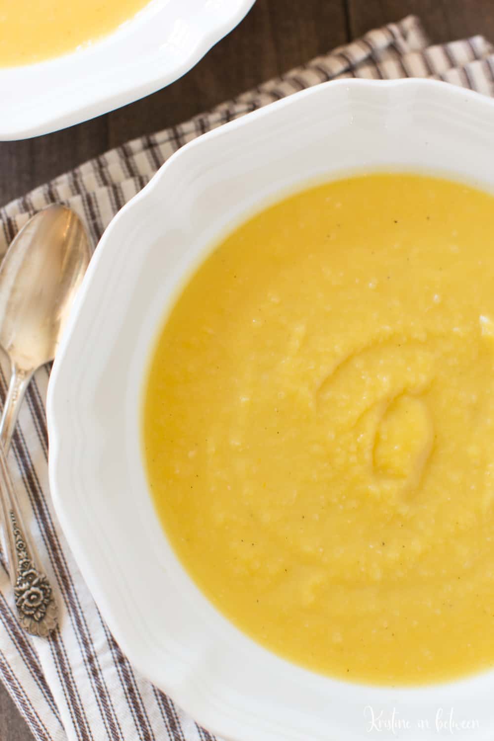 You'll love this classic pumpkin soup made with all real food ingredients!