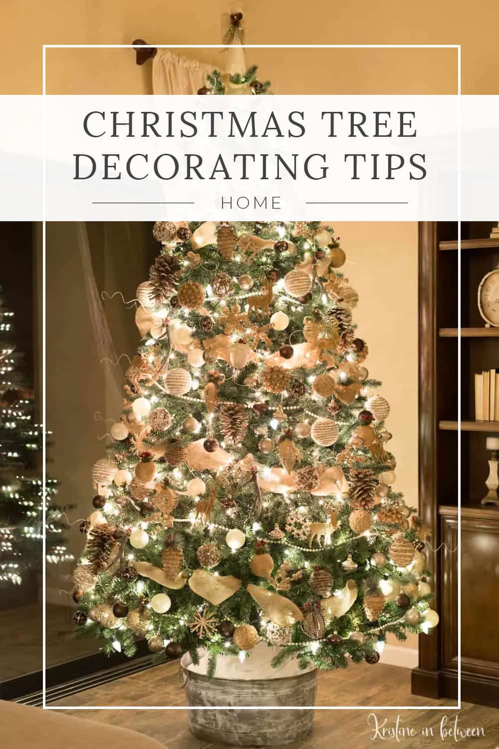 Christmas Tree Decorating Tips | Kristine in Between