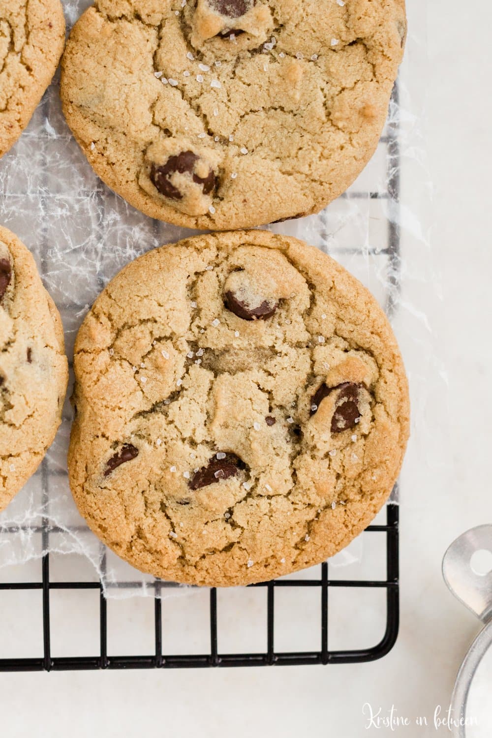 The very best rustic chocolate chip cookie recipe!