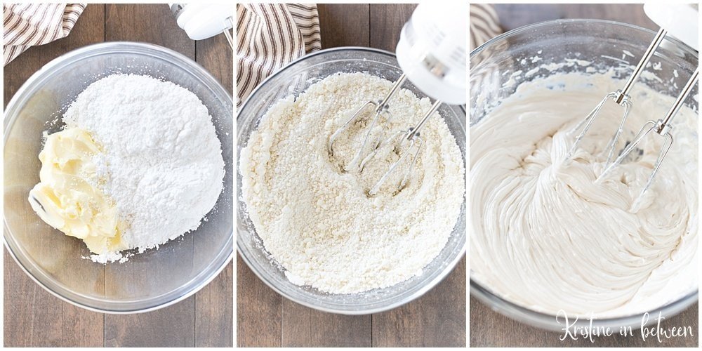 The best sugar cookie frosting recipe! Sweet and flavorful, perfect for topping sugar cookies!