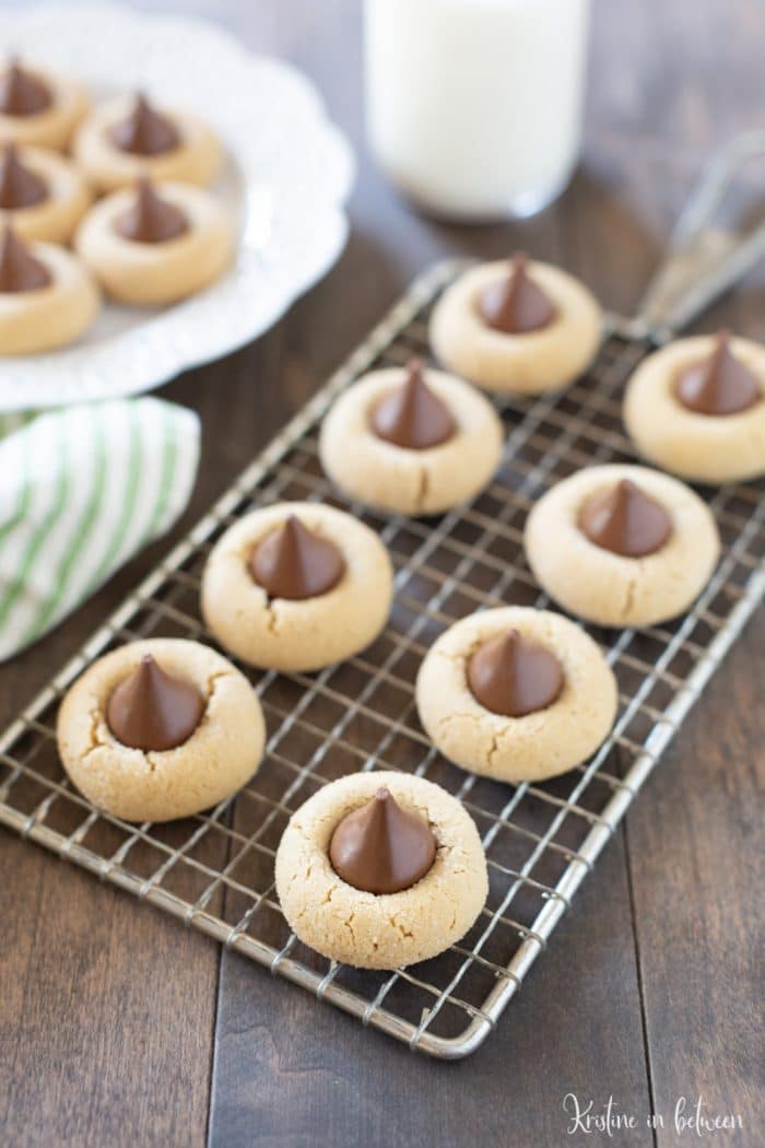 Perfect peanut butter kiss cookies. A holiday classic! This is an old family recipe that has been tested over the years.