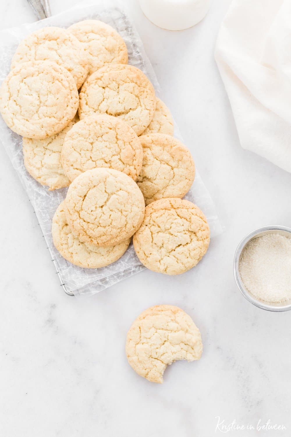 Easy No-Roll Sugar Cookies