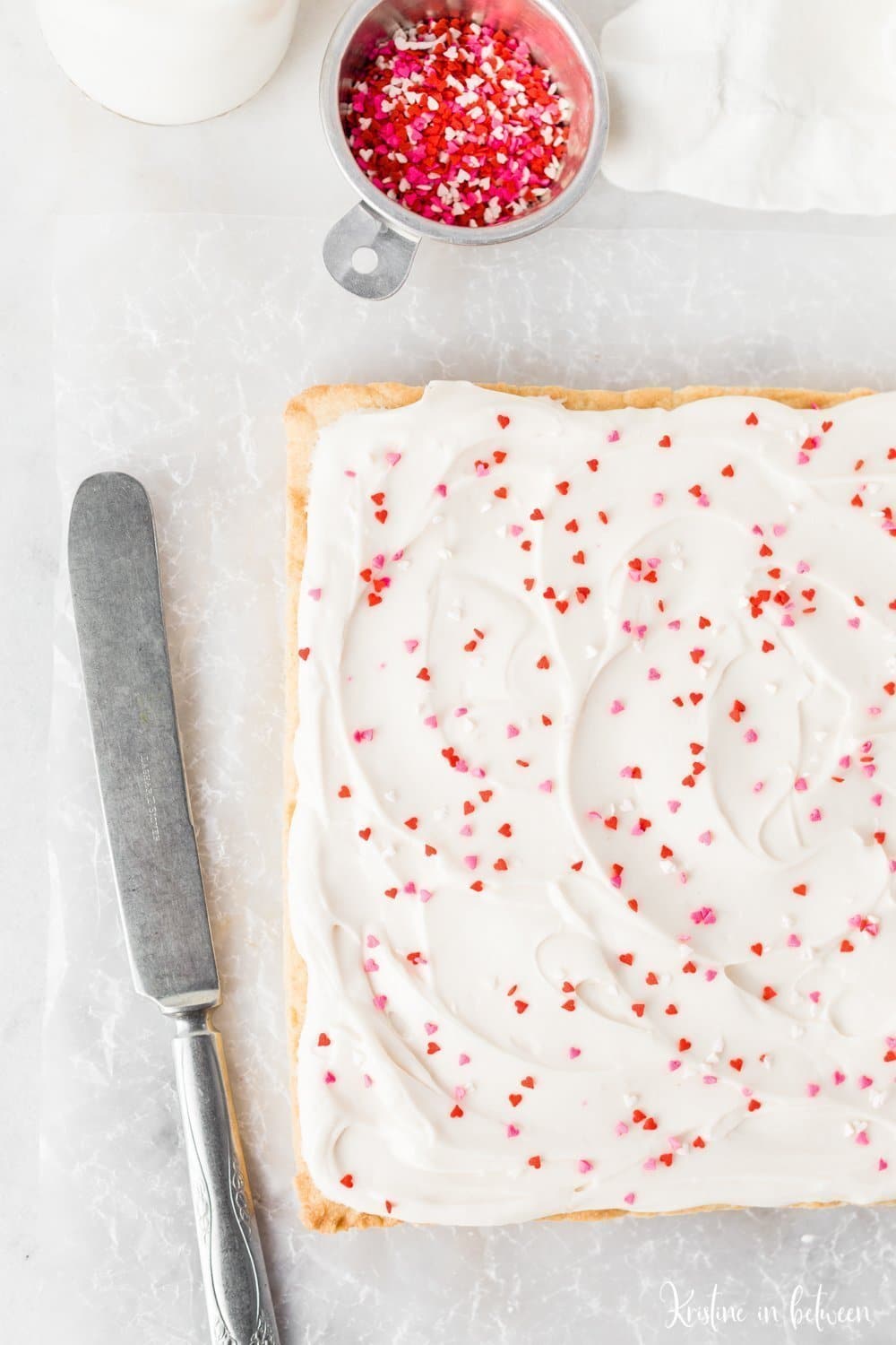 Sugar Cookie Bars with Cream Cheese Frosting