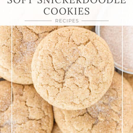 Soft Snickerdoodle Cookies | Kristine in between