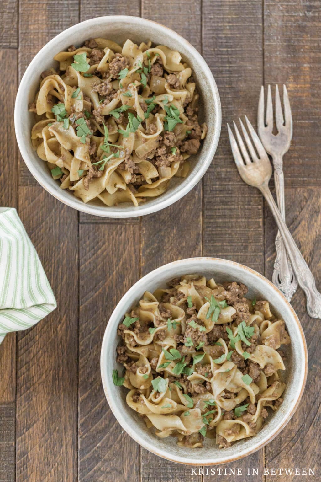 Old-Fashioned Beef And Noodles | Kristine In Between