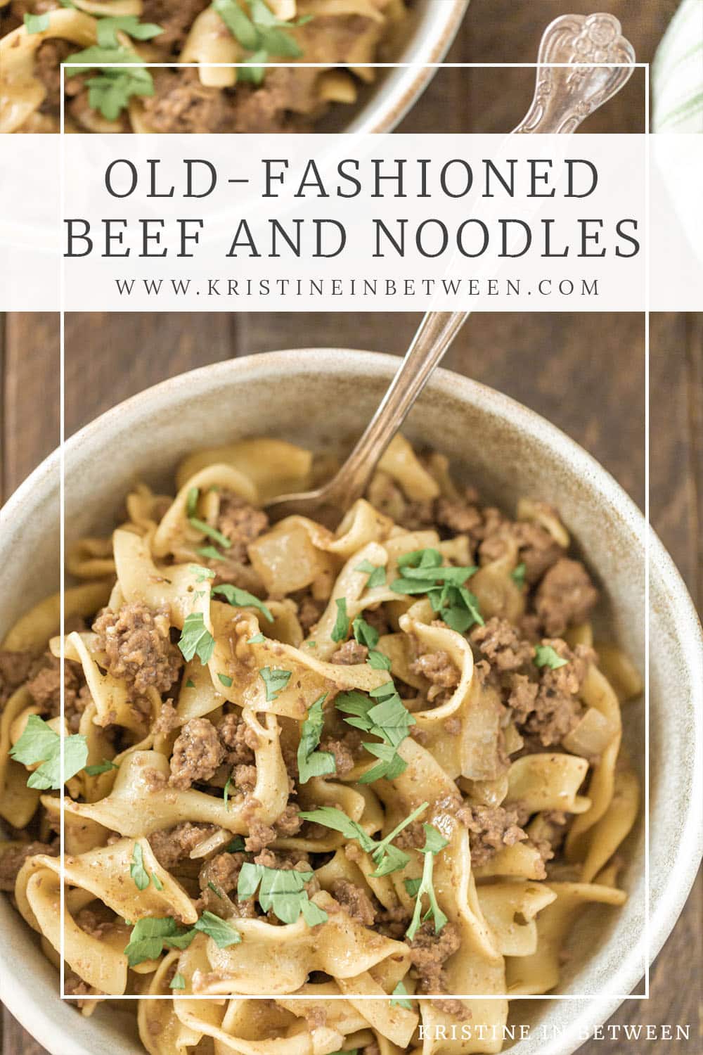 Old-Fashioned Beef And Noodles | Kristine In Between