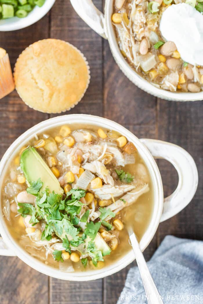 Slow Cooker Southwest Chicken Chili | Kristine in Between