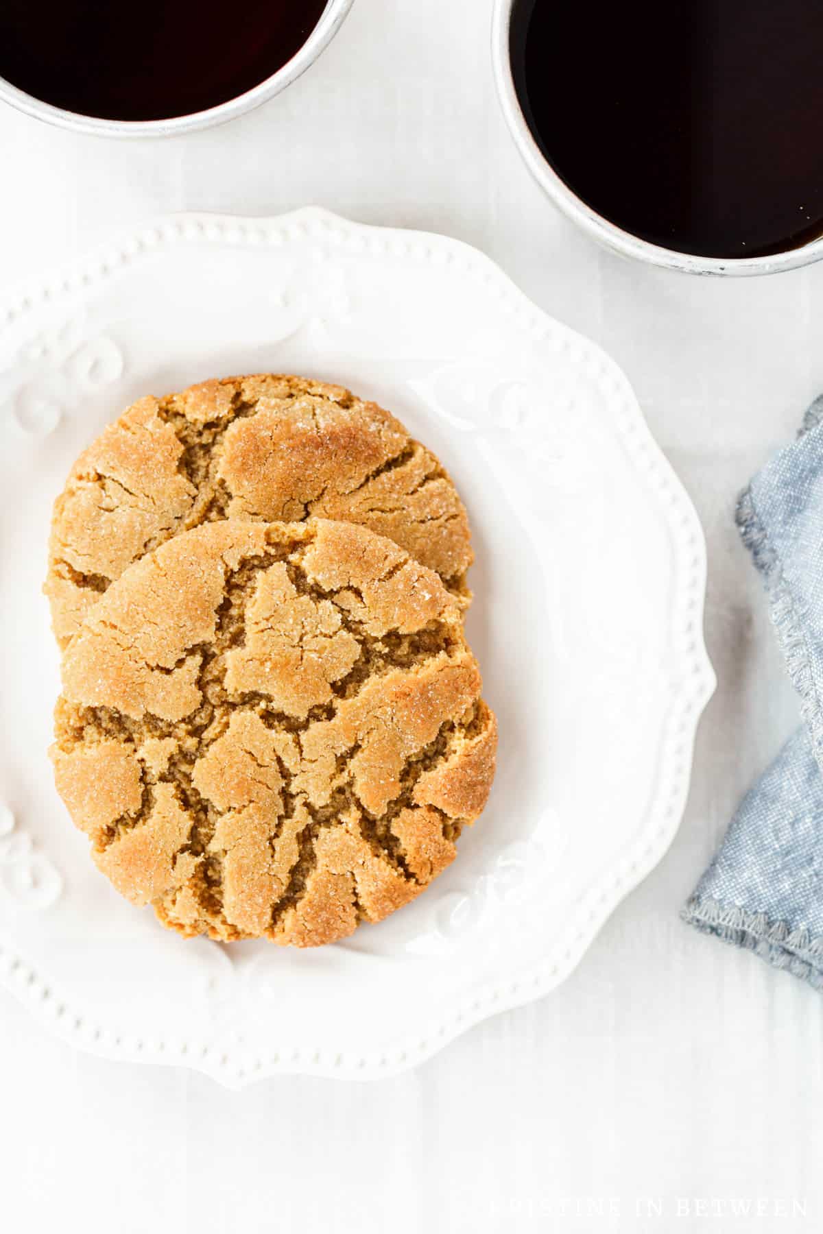 Peanut Butter Cookies for Two