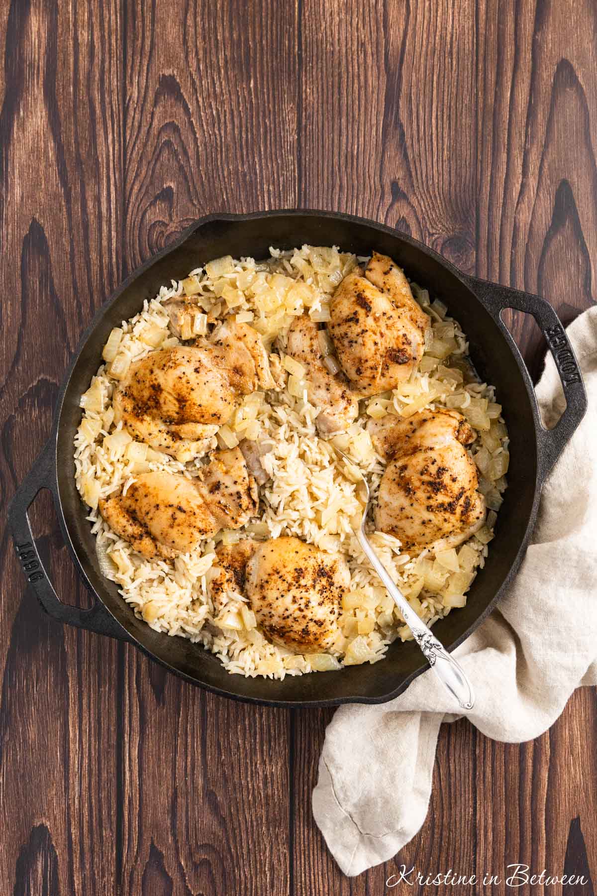 Old-Fashioned Chicken and Rice | Kristine in Between