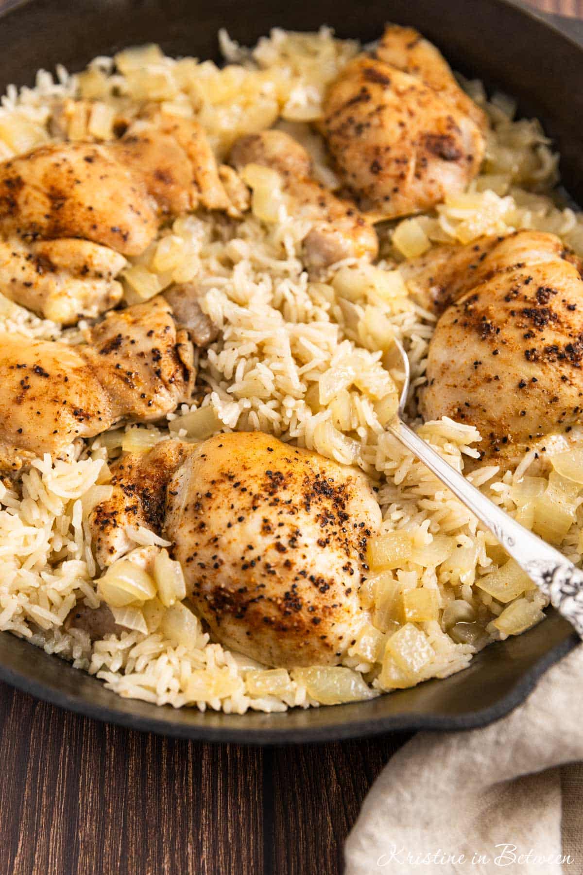 Old-Fashioned Chicken and Rice | Kristine in Between