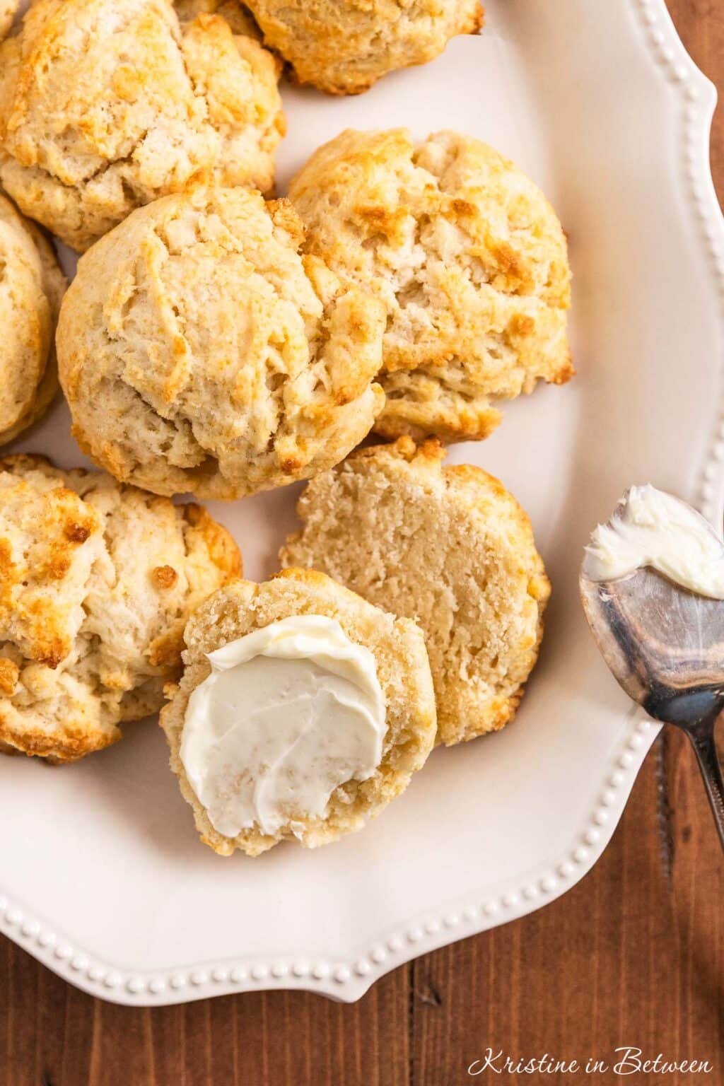Old-Fashioned Drop Biscuits | Kristine in Between